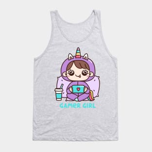 Gamer girl Tank Top